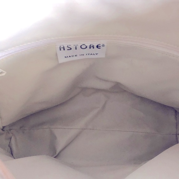 CLEAR OUT🔥Italy Genuine Leather Beige Bag ASTORE - Picture 6 of 6
